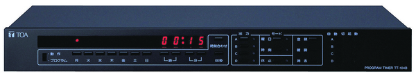 TT-104B PROGRAMMABLE TIMER- 4 INDEPENDENT CONTROL OUTPUTS WITH 30 STEPS PER OUTPUT - BLACK (1RU)